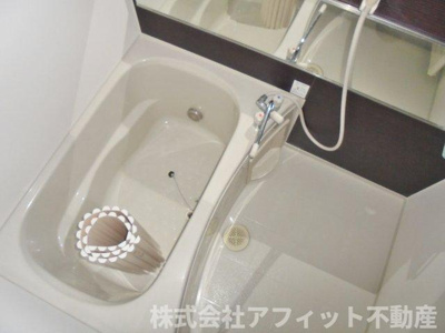 【浴室】 | プランドール　Ａ | 鏡付き