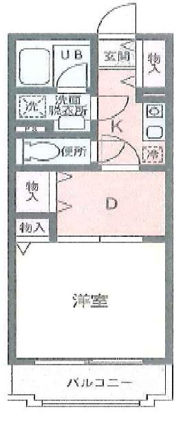 フォレスト橋本の間取り