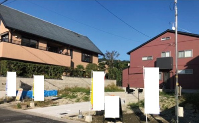 【外観】 | 一乗寺樋ノ口町　新築戸建１号地・R4年６末完成予定