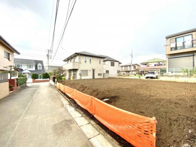 【外観】 | 【売主／仲介手数料不要】MY LIFE HOME 綾瀬市寺尾台 建築条件なし売地２区画残り１区画 | すきっりとした土地です！