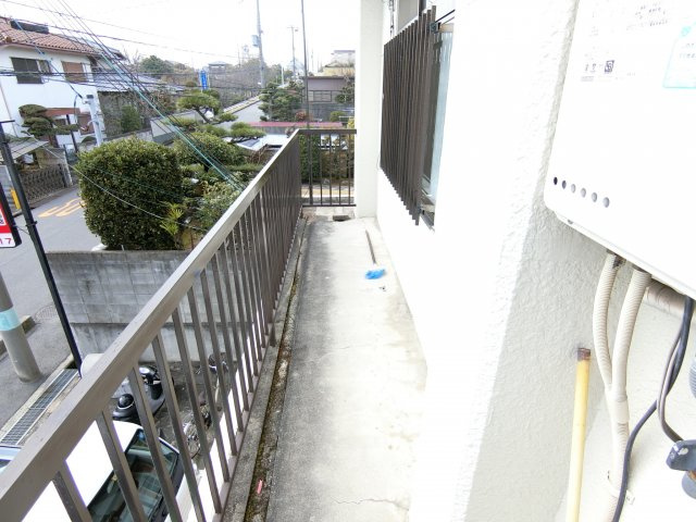 Eris大野のバルコニー
