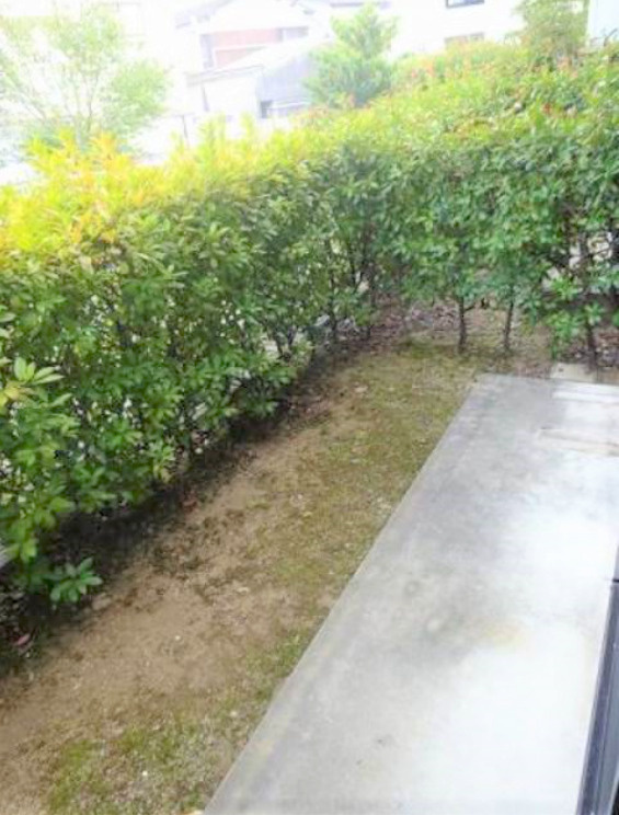 パピオン津福の庭|たまにはお庭で休日を過ごしてみるのもよいかもしれません