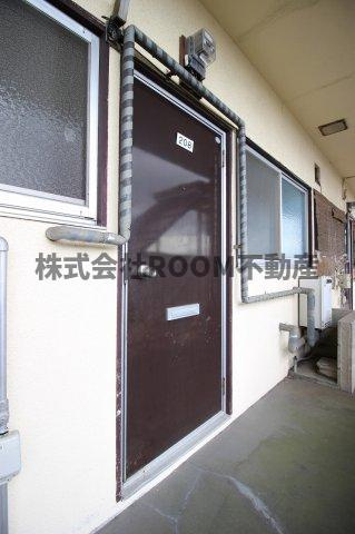 コーポ千恵の玄関|毎日通る玄関はこちらです