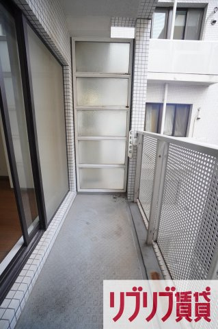 千葉本町スカイマンションのバルコニー