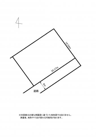 【土地図】 | 北上３丁目売地