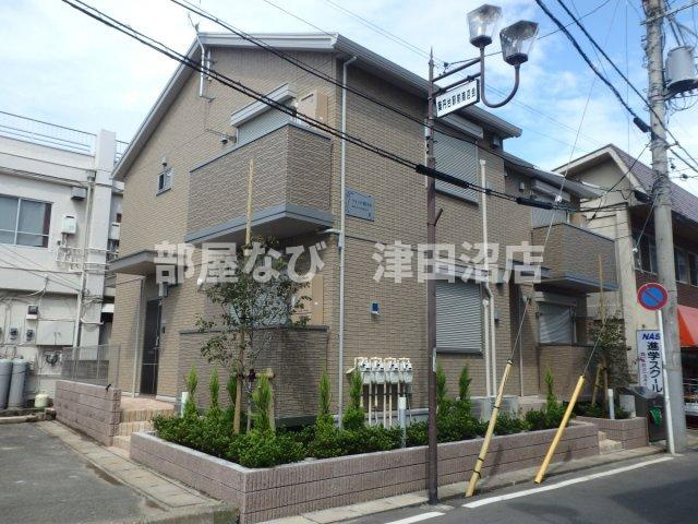 ウィット薬園台の外観|角地に立地　商店街近く生活環境良好です