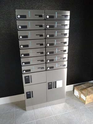 【その他共用部分】 | プランドール愛宕 | 集合ポスト、宅配ボックス