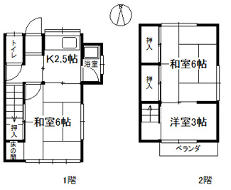 【間取り】 | 善山荘