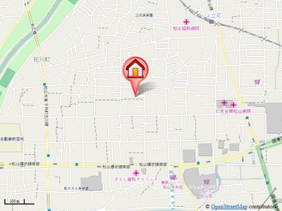 【地図】 | プリマルーチェ朝生田