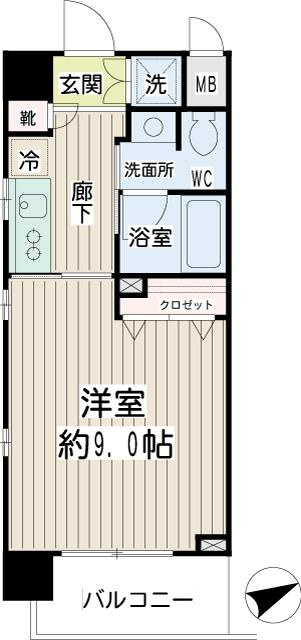 グランイーサ新丸子 の間取り