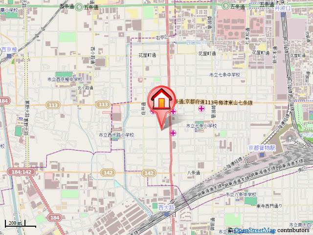 エステムプラザ京都御所ノ内ＲＥＧＩＡ（レジア）の地図