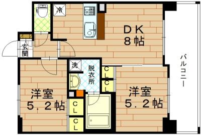 エステムプラザ京都御所ノ内ＲＥＧＩＡ（レジア）の間取り