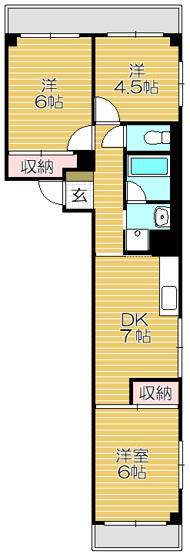【間取り】 | 第二小野マンション