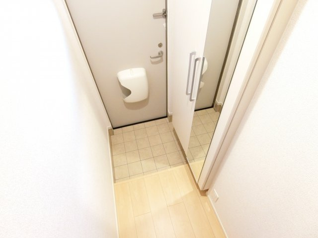 ガーデンハイツ大喜の玄関