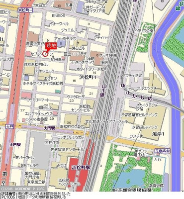 【地図】 | パレステュディオ浜松町