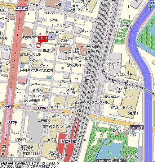 【地図】 | パレステュディオ浜松町