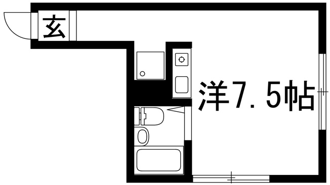 【間取り】 | レジデンシア甲東園