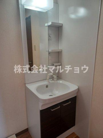 ハイツなきりの洗面所|おしゃれな洗面所