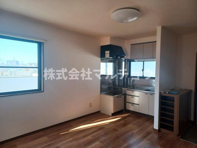 ハイツなきりの居間・リビング|ゆったり過ごせる居間です