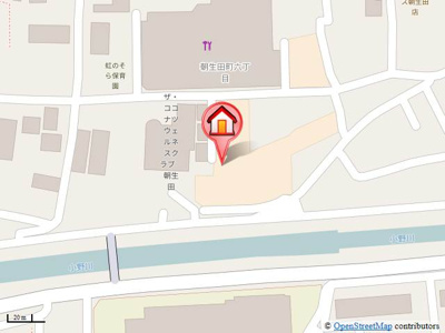 【地図】 | パストラル朝生田・