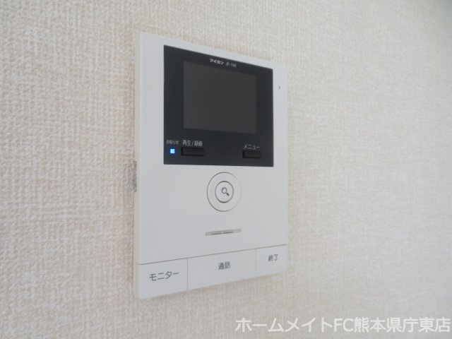 熊本市中央区内坪井町のアパートのセキュリティ