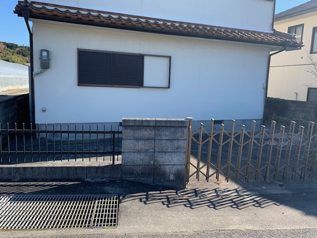 三田市桑原　土地の外観