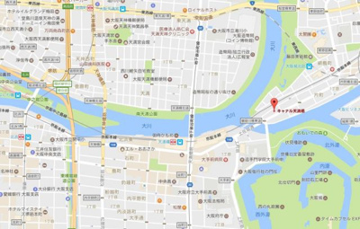 【地図】 | キャナル天満橋