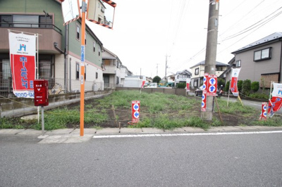 【前面道路含む現地写真】 | 伊奈平5丁目/売地