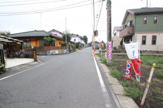 【前面道路含む現地写真】
