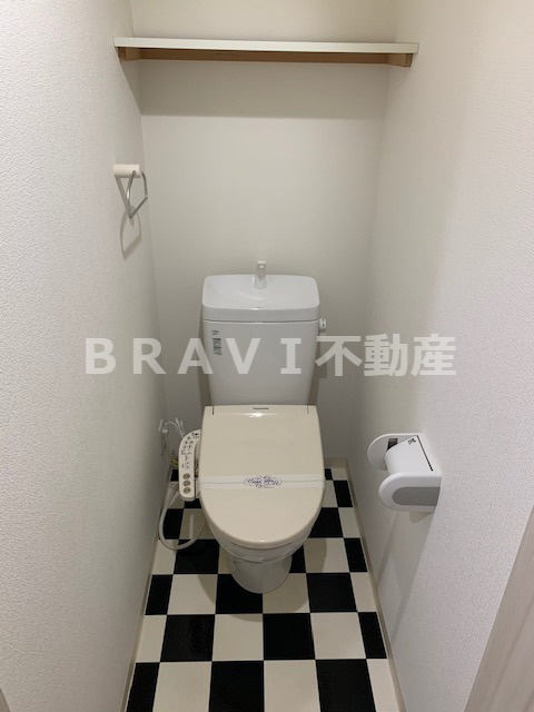 ブリリアントコート農人橋　BRAVI不動産のトイレ|【ブリリアントコート農人橋】落ち着いたトイレです