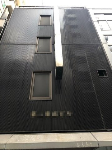 中央区銀座８丁目の事務所の外観