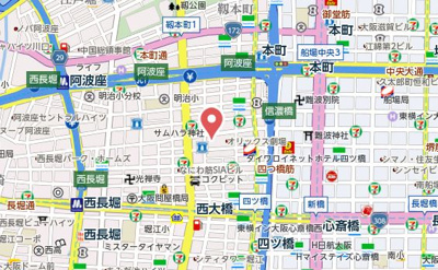 【地図】 | 大阪ひびきの街ザ・サンクタスタワー