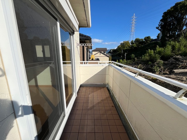 オレンジヒル梅の里のバルコニー