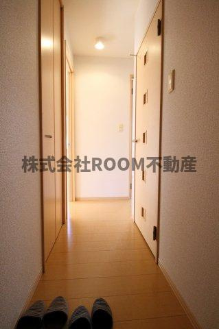 ウエストコートの玄関|落ち着いた玄関です