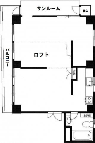松任谷ビルの間取り