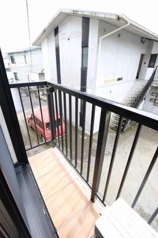 センチュリー21金田　F棟のバルコニー|開放的で明るい空間を演出してくれるバルコニーです