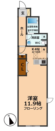 【間取り】 | VILLA NISHIEIFUKU