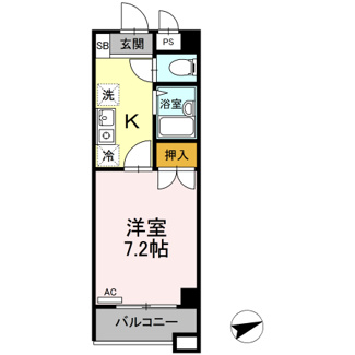 【間取り】 | セジュール浦上