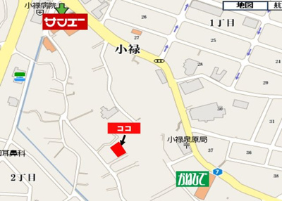 【地図】 | メゾンおろく第３