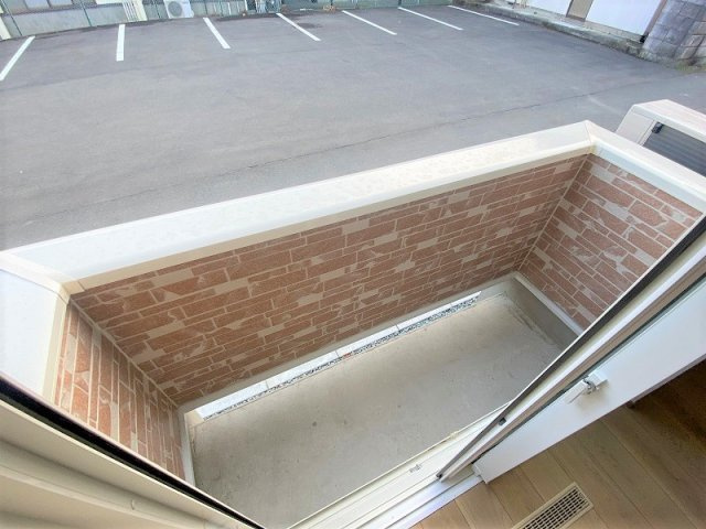 かるむうえだ２のバルコニー