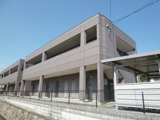 倉敷市児島稗田町のアパートの外観