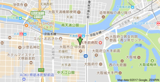 【地図】 | グランマーレ天満橋