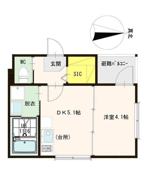 【間取り】 | ハーモニーテラス大今里Ⅱ
