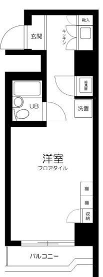 【間取り】 | ロジマン芝公園
