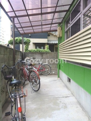 【その他共用部分】 | マンショングリーン | 自転車置き場