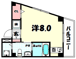【間取り】 | パイン神戸元町