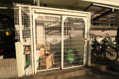 【その他共用部分】 | フリーデ立花 | 敷地内ゴミ置き場