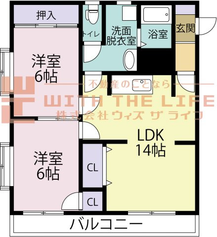 【キャッシュバック対象物件】山口第一ビルの間取り