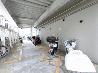 【その他共用部分】 | バイク置場です。