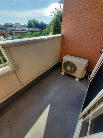 グランシス富木島のバルコニー